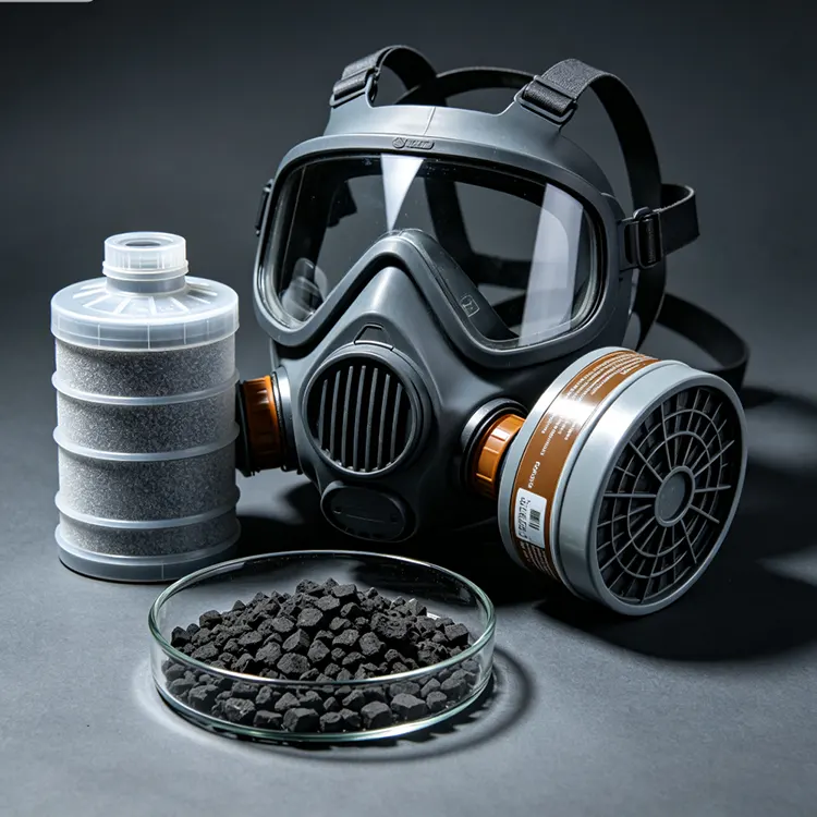 Meio filtrante para equipamento de proteção respiratória