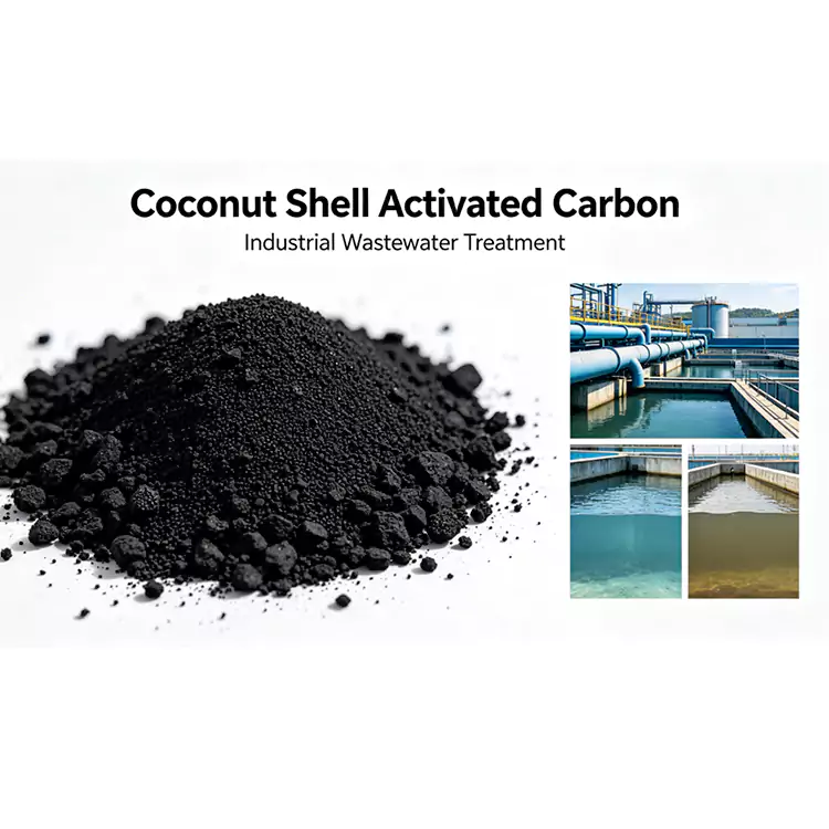 Tratamento de Águas Residuais Industriais Casca de Coco Carbono